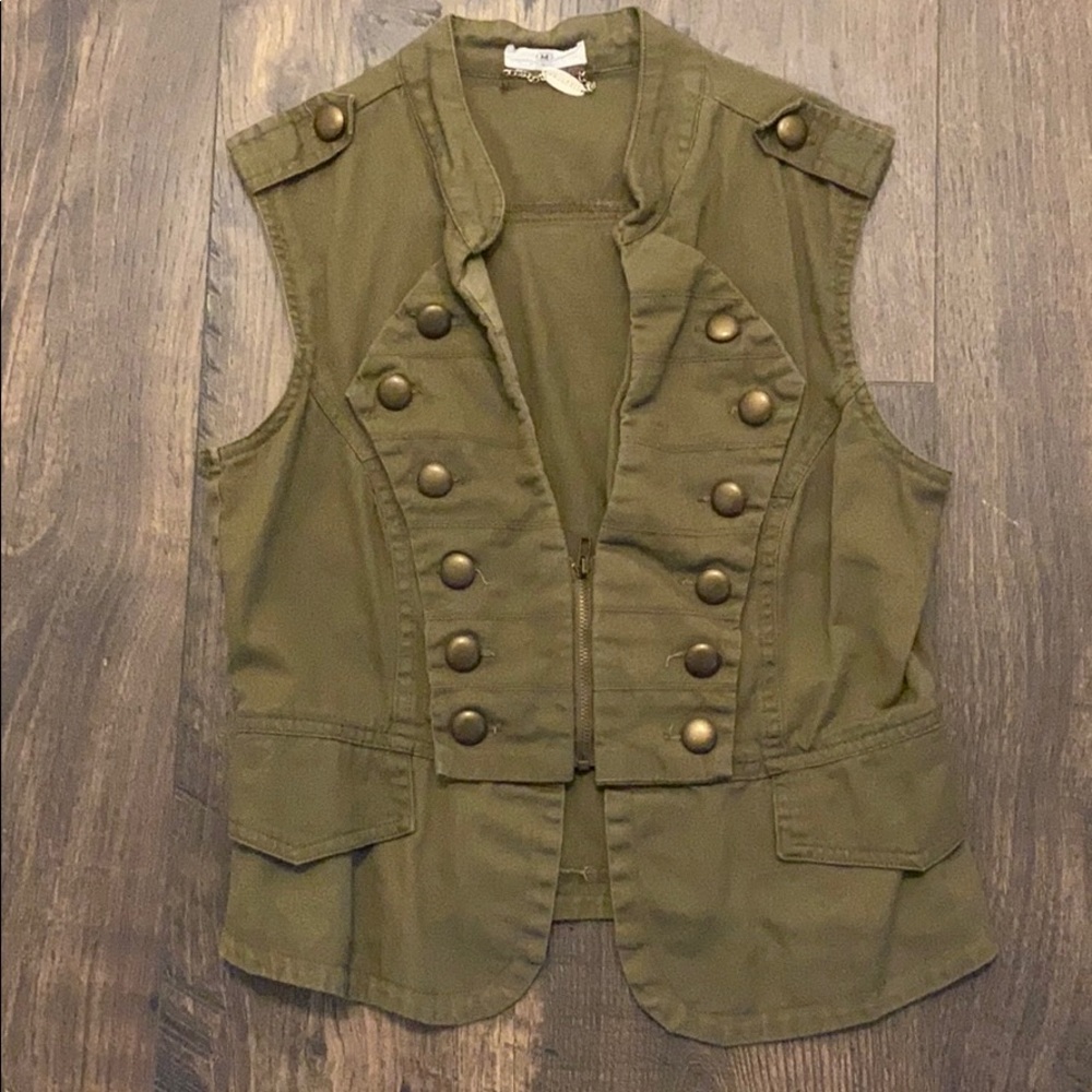 Army Green vest